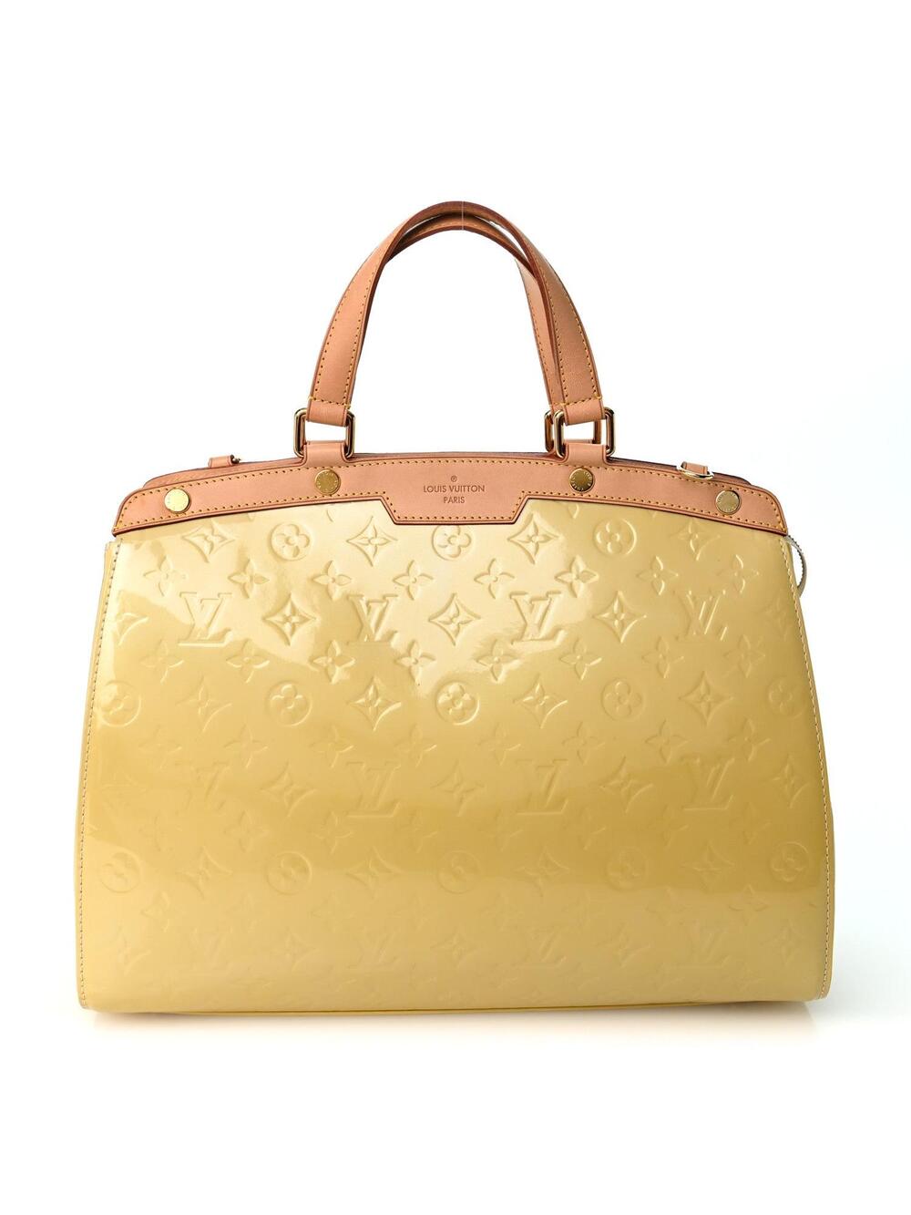 Louis Vuitton Vernis Brea Gm Blanc #368135L59B